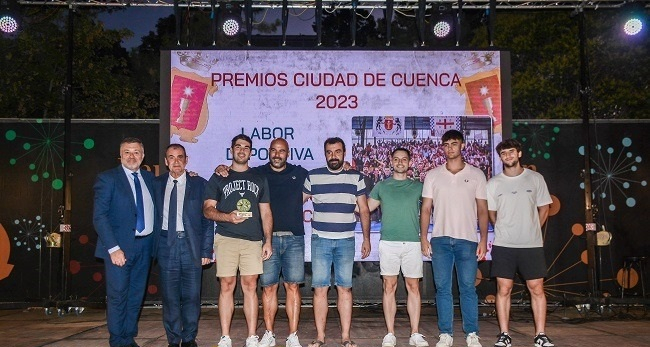 Recibimiento del 'Trofeo Ciudad de Cuenca 2023'