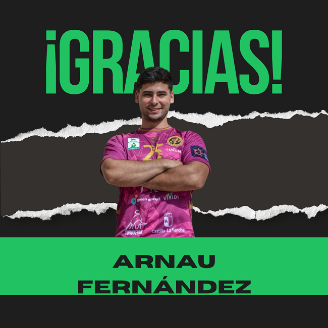 Arnau Fernández no seguirá en el REBI Cuenca a final de esta temporada