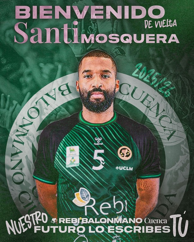 Santi Mosquera estará en el REBI Cuenca la próxima temporada
