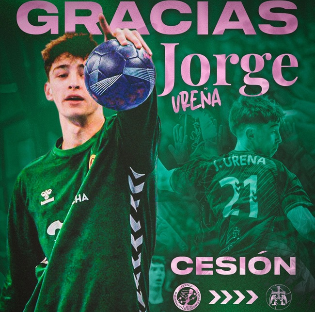 Jorge Ureña renueva y saldrá cedido la próxima temporada