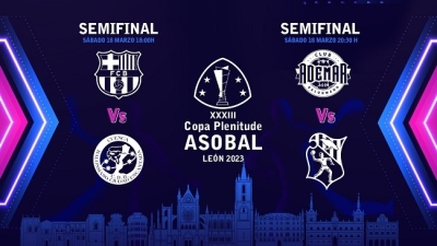 El Barça será nuestro rival en Copa Plenitude Asobal 