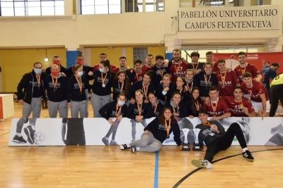 Marcos Herraiz es subcampeón de España en el Campeonato de España de balonmano universitario